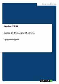 Basics in PERL and BioPERL