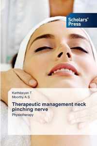 Therapeutic management neck pinching nerve