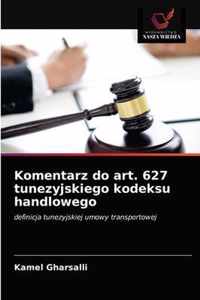 Komentarz do art. 627 tunezyjskiego kodeksu handlowego