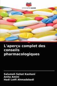 L'apercu complet des conseils pharmacologiques