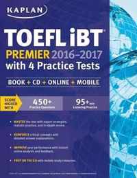 Kaplan TOEFL IBT Premier 2016-2017 with 4 Practice Tests