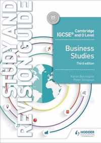 Cambridge IGCSE and O Level Business Studies Study and Revision Guide 3rd edition