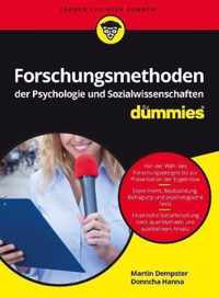 Forschungsmethoden der Psychologie und Sozialwissenschaften fur Dummies