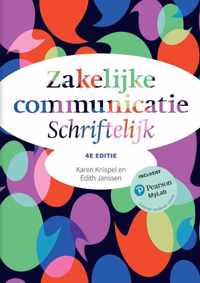 Zakelijke communicatie - Schriftelijk, 4e editie met MyLab NL toegangscode