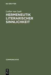 Hermeneutik literarischer Sinnlichkeit