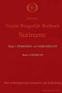 BW Suriname ontwerp boek 1 en 4 (paperback)