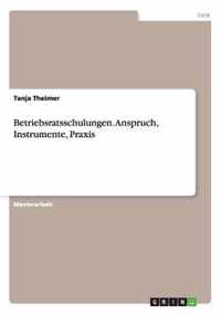 Betriebsratsschulungen. Anspruch, Instrumente, Praxis