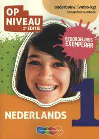 Op niveau - Nederlands Leerjaar 1 vmbo-kgt Leeropdrachtenboek