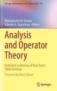 Analysis and Operator Theory