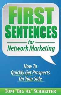 First Sentences For Network Marketing