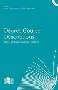 Degree Course Descriptions