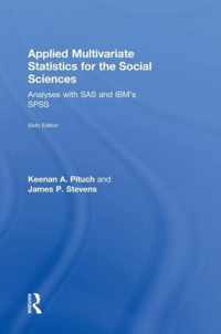 Applied Multivariate Statistics for the Social Sciences