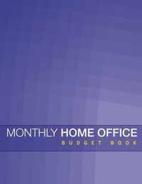 Monthly Home Office Budget Book