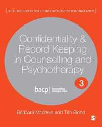 Confidentiality & Record Keeping in Counselling & Psychotherapy