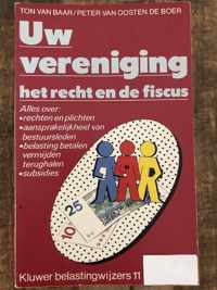 Uw vereniging het recht en de fiscus