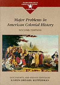 Major Problems in American Colonial History