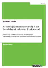 Nachhaltigkeitsberichterstattung in der Immobilienwirtschaft auf dem Prufstand