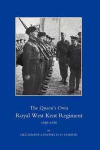 Queen's Own Royal West Kent Regiment 1920-1950