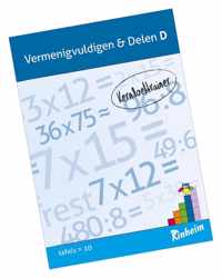 Kerndoeltrainer Vermenigvuldigen & Delen D