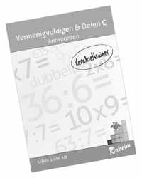 Kerndoeltrainer Vermenigvuldigen & Delen C antwoorden