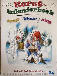 Speel- kleur- en zing kerst boek