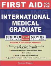 First Aid for the International Medical Graduate