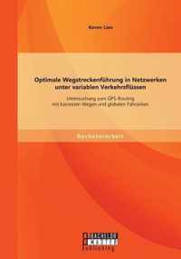 Optimale Wegstreckenfuhrung in Netzwerken unter variablen Verkehrsflussen