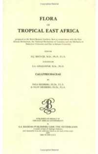 Flora of tropical East Africa - Callitrichaceae (2003)