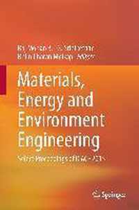 Materials, Energy and Environment Engineering