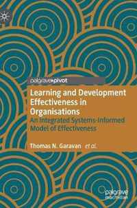 Learning and Development Effectiveness in Organisations