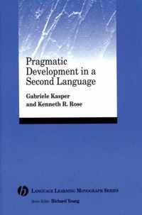 Pragmatic Development in a Second Language