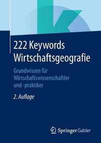 222 Keywords Wirtschaftsgeografie