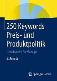 250 Keywords Preis- Und Produktpolitik