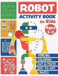 Robot Activity Book