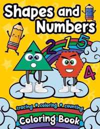 Shapes And Numbers Coloring Book