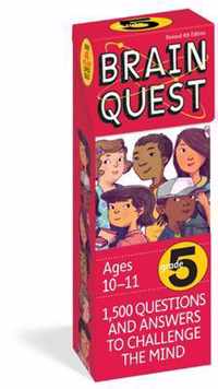 Brain Quest 5th Grade Q&A Cards: 1,500 Questions and Answers to Challenge the Mind. Curriculum-Based! Teacher-Approved!