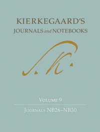 Kierkegaard's Journals and Notebooks, Volume 9