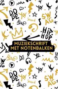 Muziekschrift met notenbalken - Gold Arts Books - Paperback (9789464489415)