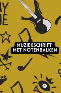 Muziekschrift met notenbalken - Gold Arts Books - Paperback (9789464489422)