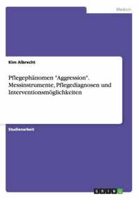 Pflegephanomen Aggression. Messinstrumente, Pflegediagnosen und Interventionsmoeglichkeiten