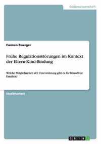 Fruhe Regulationsstoerungen im Kontext der Eltern-Kind-Bindung