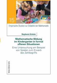 Mathematische Bildung im Kindergarten in formal offenen Situationen