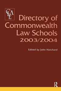 Directory of Commonwealth Law Schools 2003-2004