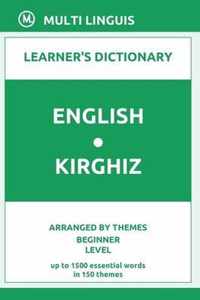 English-Kirghiz Learner's Dictionary (Arranged by Themes, Beginner Level)