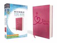 NIV, Bible for Kids, Leathersoft, Pink, Red Letter, Comfort Print