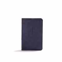 KJV Compact Bible, Navy LeatherTouch, Value Edition