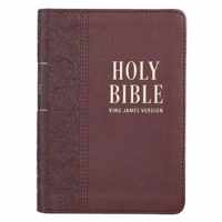 KJV Compact Large Print LL Brown