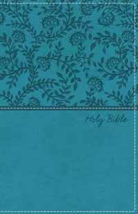 KJV Holy Bible: Deluxe Gift Bible, Teal Leathersoft, Red Letter, Comfort Print