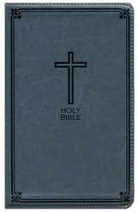 NKJV, Deluxe Gift Bible, Leathersoft, Gray, Red Letter, Comfort Print