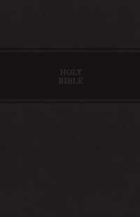 KJV, Reference Bible, Personal Size Giant Print, Leathersoft, Black, Thumb Indexed, Red Letter Edition, Comfort Print